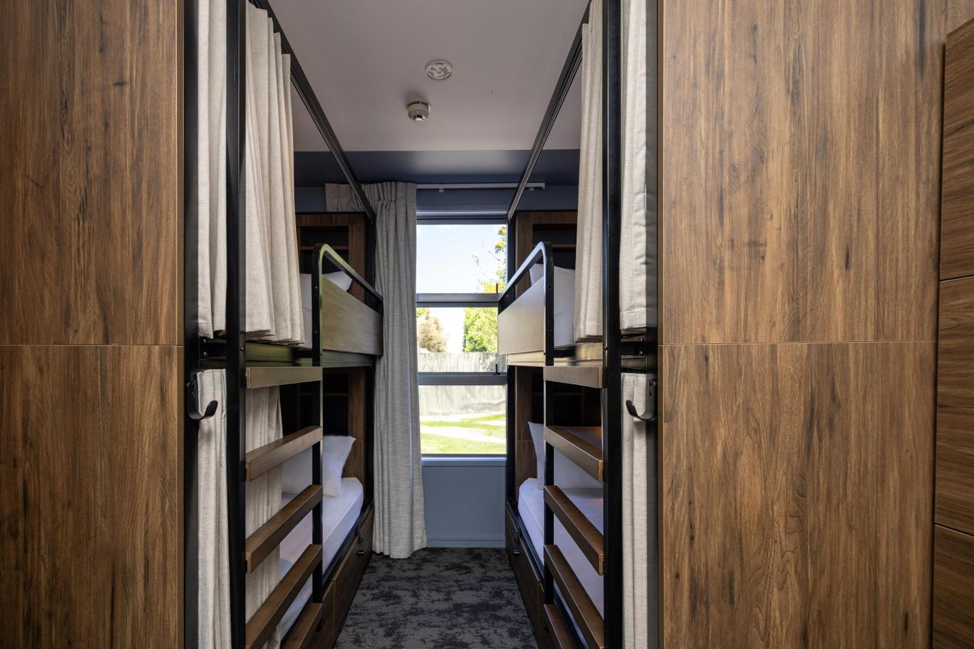 Haka House Rotorua Hostel Exterior photo A bunk room at the new student residence halls